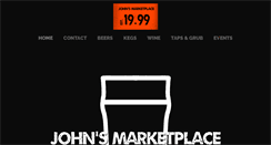 Desktop Screenshot of johnsmarketplace.com